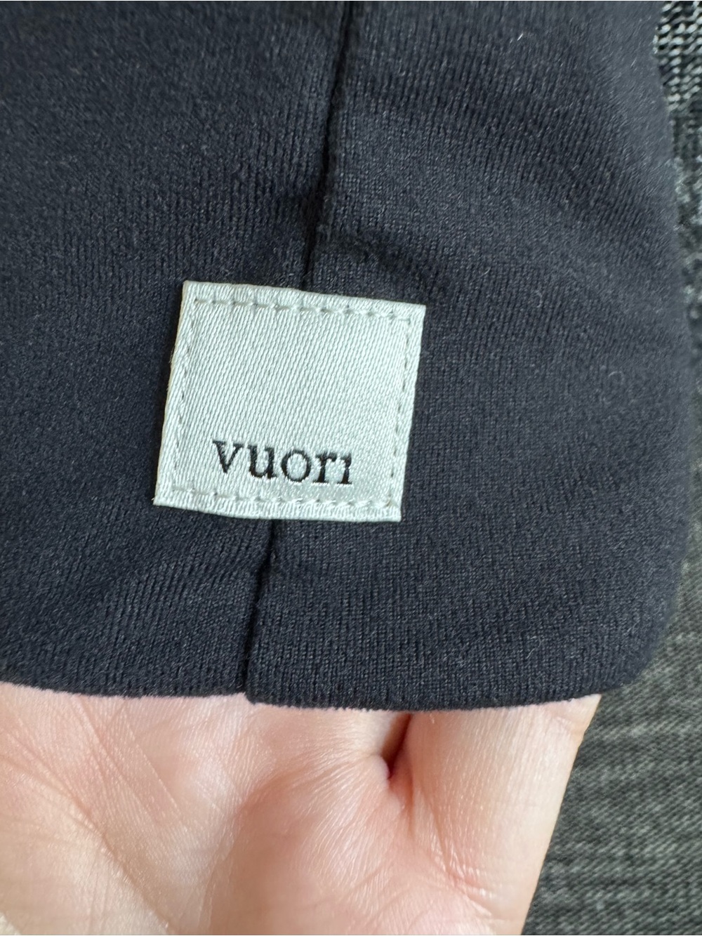 Vuori Black Scoop-Neck Bodysuit - Picture 3 of 5